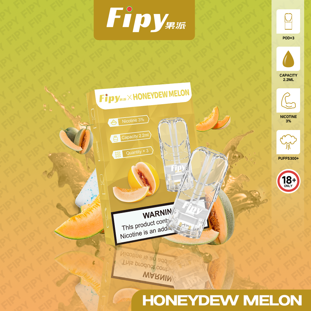 限時活動-【FIPY果派】果派一代煙彈 買3盒送1盒隨機口味/買6盒送一隻fipy普通主機/通配sp2s/lana等一代主機
