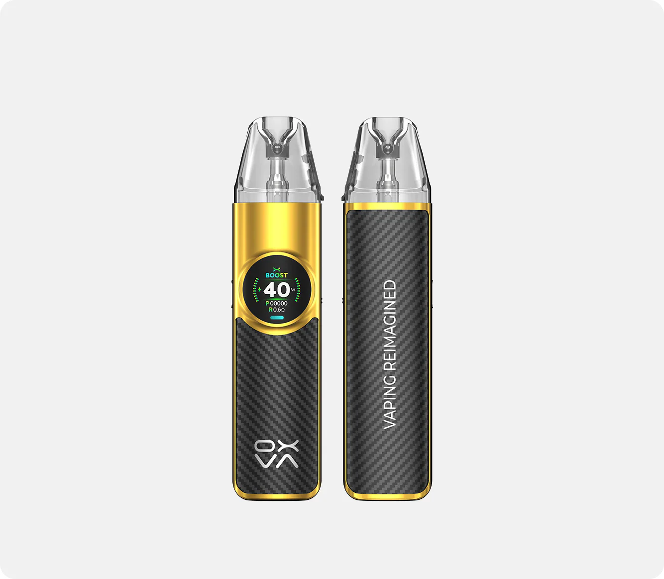 OXVA NEXLIM 大蠻牛註油主機 40瓦雙網芯煙彈/大蠻牛空倉3入組